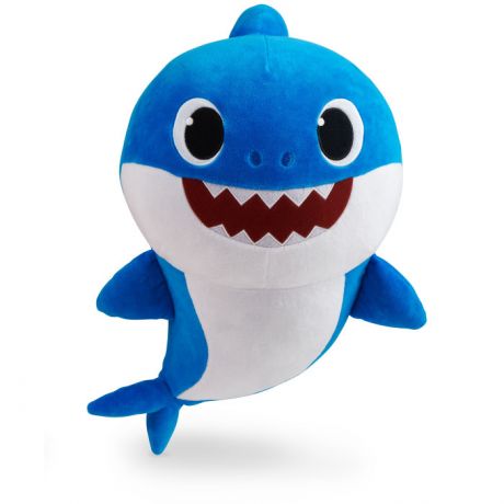 Мягкие игрушки Baby Shark плюшевая Папа Акула 35 см