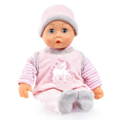 Куклы и одежда для кукол Bayer Кукла Малышка мои первые слова 38 см (с аксессуарами)