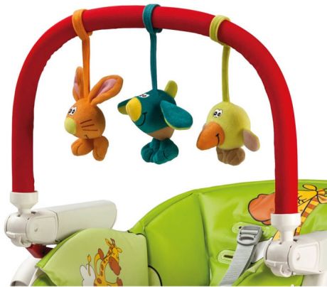 Игрушки на дугах Peg-perego Развивающая дуга с игрушками Play Bar High Chair
