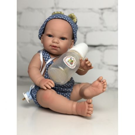 Куклы и одежда для кукол Nines Artesanals d'Onil Пупс Новорожденный малыш с аксессуарами 37 см