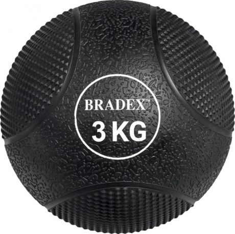Спортивный инвентарь Bradex Медбол резиновый 3 кг
