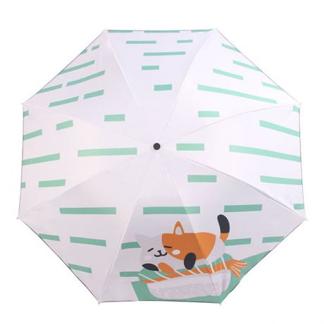 Зонты Kawaii Factory складной Котик