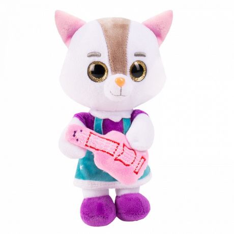 Мягкие игрушки Кошечки-Собачки Алиса с гитарой 22 см