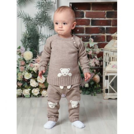Комплекты детской одежды Linas baby Комплект вязаный 5386-11