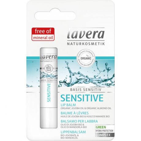 Косметика для мамы Lavera Бальзам для губ Basis Sensitiv