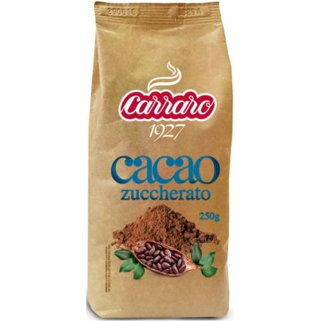 Какао, цикорий и напитки Carraro Какао Zuccherato 250 г