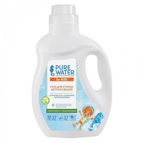 Бытовая химия Pure Water Гель Биоразлагаемый для стирки детских вещей 1000 мл