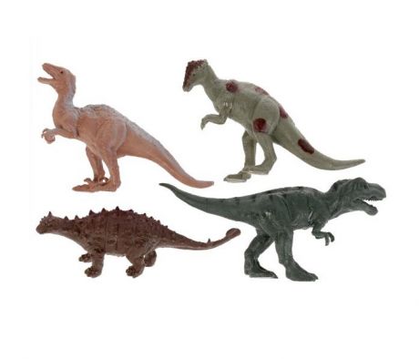 Игровые фигурки Играем вместе пластизоль Динозавры набор 4 предмета B1084623-R