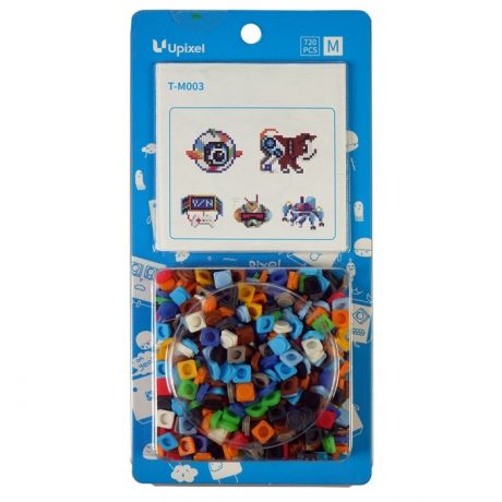 Школьные рюкзаки Upixel Комплект пикселей собери любую из 5 картинок T-M003 720 шт.