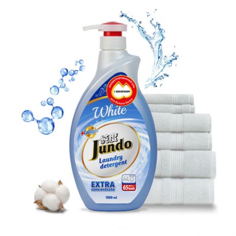 Бытовая химия Jundo White Концентрированный гель для стирки Белого белья 1 л