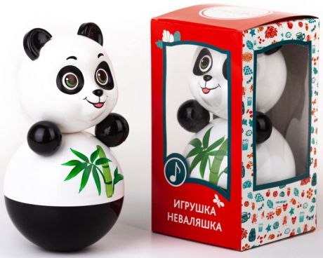 Развивающие игрушки Russia Неваляшка Панда 22 см