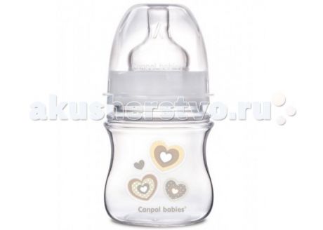 Бутылочки Canpol PP EasyStart с широким горлышком антиколиковая 120 мл 0+ Newborn baby