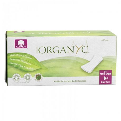 Гигиенические прокладки Organyc Прокладки на каждый день 24 шт.