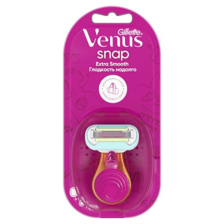 Косметика для мамы Venus Embrace Snap Бритва с 1 сменной кассетой