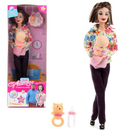 Куклы и одежда для кукол Veld CO Кукла-мама с ребёнком
