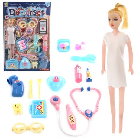 Куклы и одежда для кукол Veld CO Кукла доктор с аксессуарами