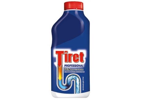 Бытовая химия Tiret Professional Гель для чистки труб 500 мл