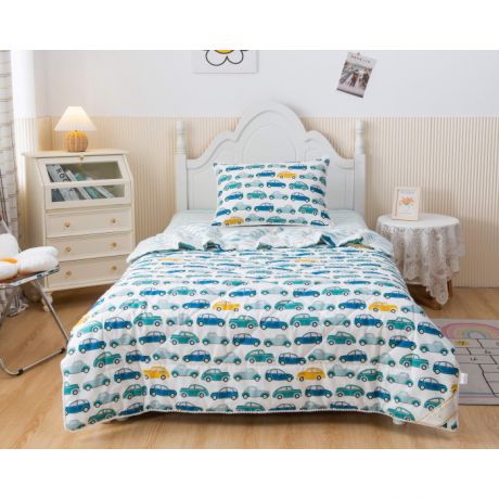 Постельное белье 1.5-спальное Sofi de MarkO 1.5-спальное Авто с одеялом (3 предмета)