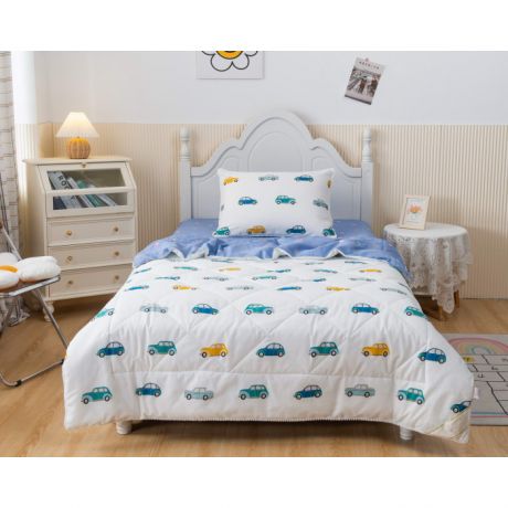 Постельное белье 1.5-спальное Sofi de MarkO 1.5-спальное Машинки с одеялом (3 предмета)