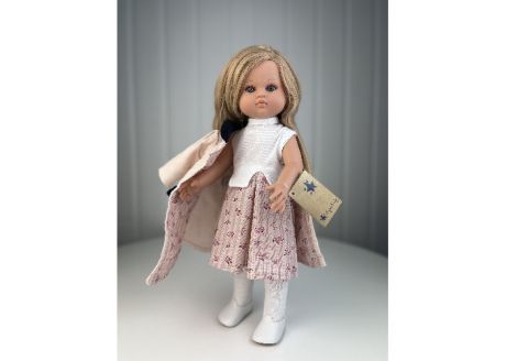 Куклы и одежда для кукол Lamagik S.L. Кукла Нэни в розовом жакете 42 см