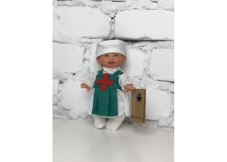 Куклы и одежда для кукол Lamagik S.L. Кукла Джестито Профессии медсестра 18 см