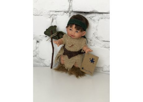 Куклы и одежда для кукол Lamagik S.L. Кукла Джестито Гном-троглодит с молотком смеется 18 см
