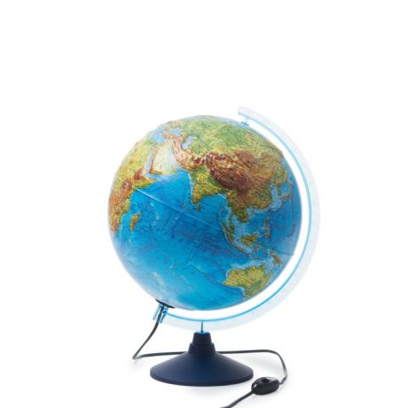 Глобусы Globen Интерактивный глобус политический рельефный с подсветкой 210 мм INT12100300