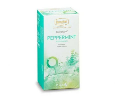 Чай Ronnefeldt Teavelope травяной чай Peppermint 25 пак.