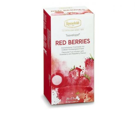 Чай Ronnefeldt Чай фруктовый Teavelope Red Berries 25 пак.