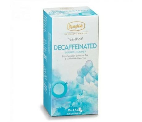 Чай Ronnefeldt Декофеинированный черный чай Teavelope Decaffeinated 25 пак.