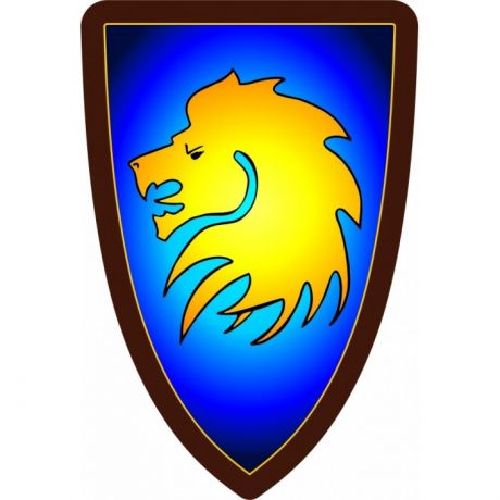 Игрушечное оружие Древо Игр Треугольный щит Голова льва