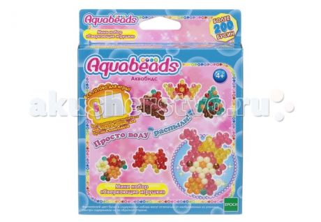Мозаика Aquabeads Мини набор Сверкающие игрушки