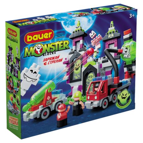 Конструкторы Bauer Monster Blocks Большой дом с привидениями (219 элементов)
