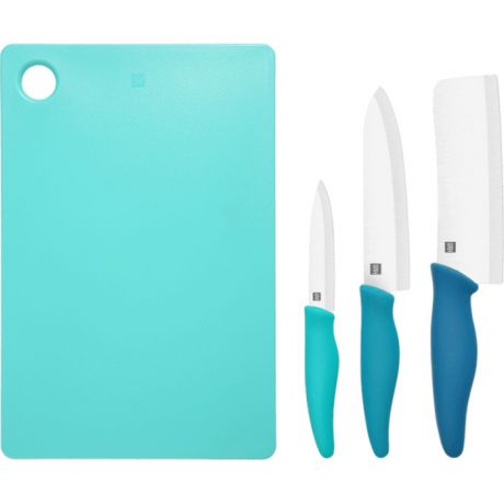Выпечка и приготовление HuoHou Набор керамических ножей Ceramic Knives & Cutting board Set