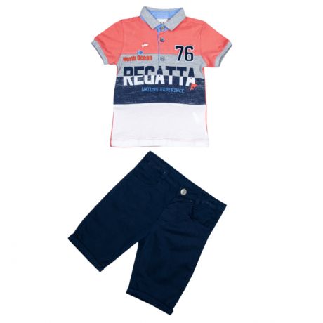 Комплекты детской одежды Cascatto Комплект одежды для мальчика (футболка, бриджи) G-KOMM18/07
