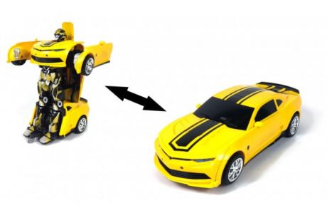 Роботы Meizhi Робот трансформер на пульте управления Chevrolet Camaro
