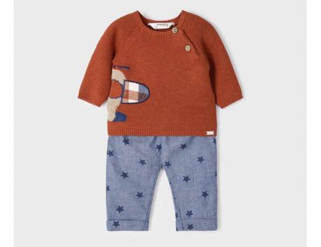 Комплекты детской одежды Mayoral Комплект для мальчика Newborn (2 предмета) 2515