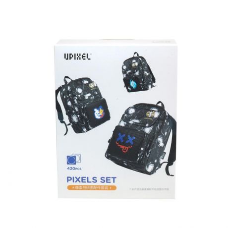 Школьные рюкзаки Upixel Комплект пикселей сСобери любую из 9 картинок на рюкзак T-U09 420 шт.