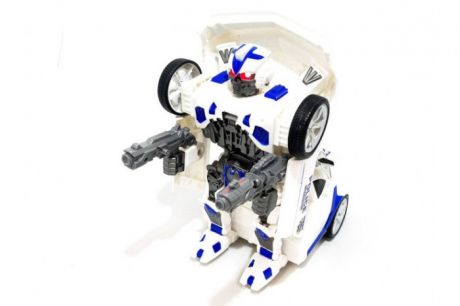 Роботы Meizhi Робот трансформер Полицейский на пульте управления