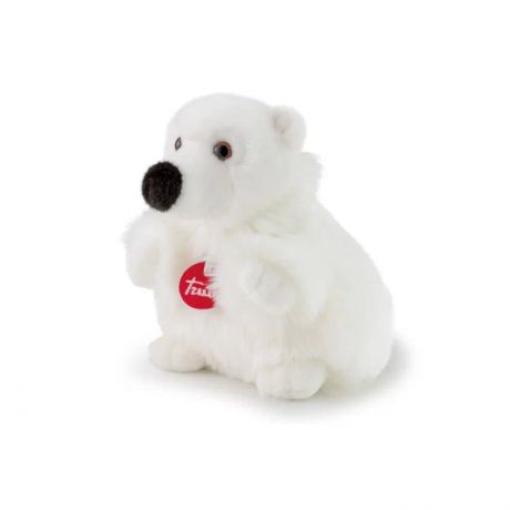 Мягкие игрушки Trudi Белый медведь - пушистик 16x20x20 см
