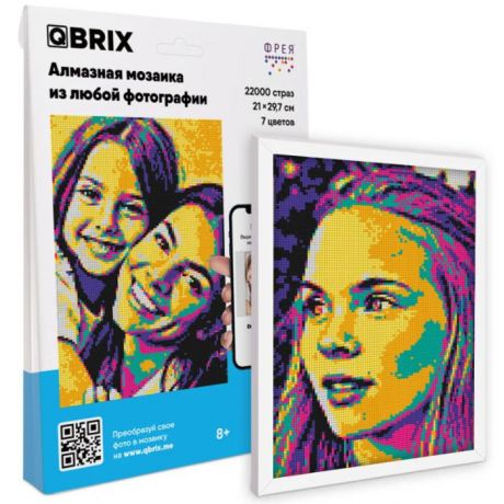 Картины своими руками Qbrix Алмазная фотомозаика Pop-Art