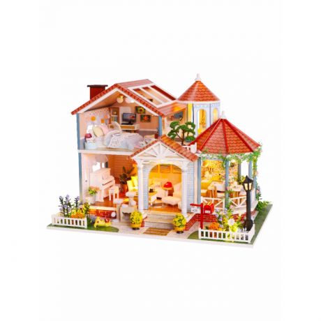 Кукольные домики и мебель Hobby Day Интерьерный конструктор Румбокс Загородный дом