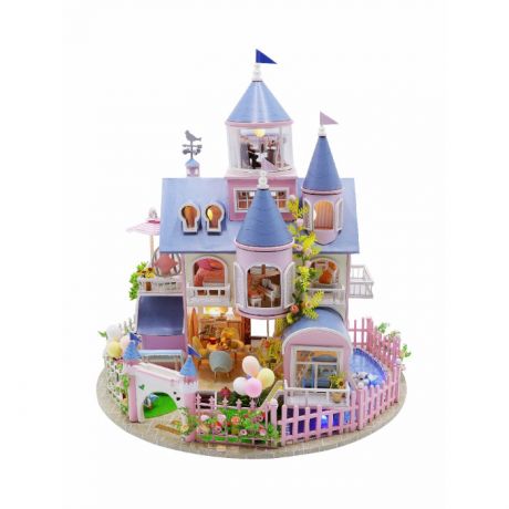 Кукольные домики и мебель Hobby Day Интерьерный конструктор Румбокс Сказочный замок