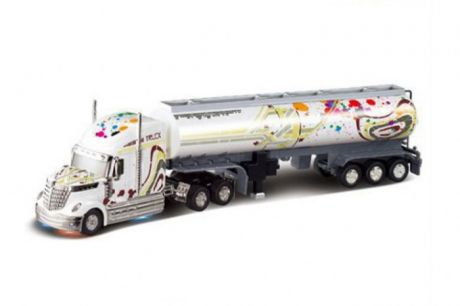 Радиоуправляемые игрушки QY Toys Радиоуправляемый танкер Rui Chuang Heavy Truck 1:32