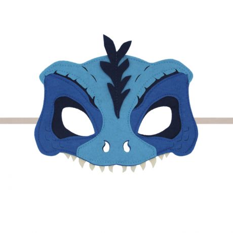 Товары для праздника Санта Лючия Карнавальная маска Динозавр Стегозавр