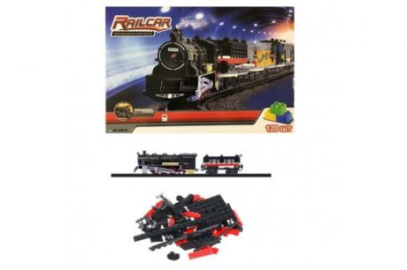 Железные дороги Fenfa Детская железная дорога Railcar (120 деталей)