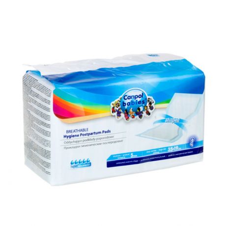 Гигиенические прокладки Canpol Супер впитывающие гигиеничиские послеродовые прокладки 73/003 4 упаковки