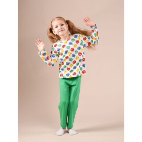 Домашняя одежда Cascatto Пижама детская Яркие смайлы 21PDU01