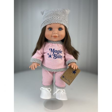 Куклы и одежда для кукол Lamagik S.L. Кукла Бетти в розовом брючном костюме 30 см
