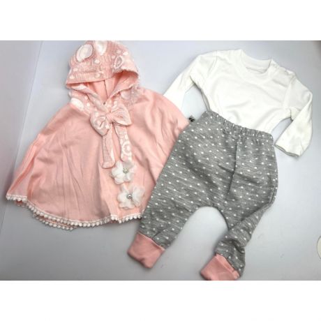 Комплекты детской одежды KdetiK Костюм детский (кофта, брюки, накидка)